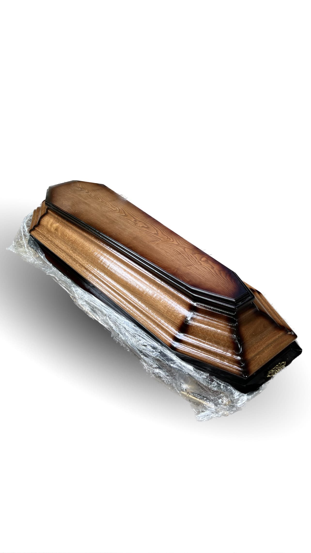 Lacquer Coffin from oak 8 corners - #417