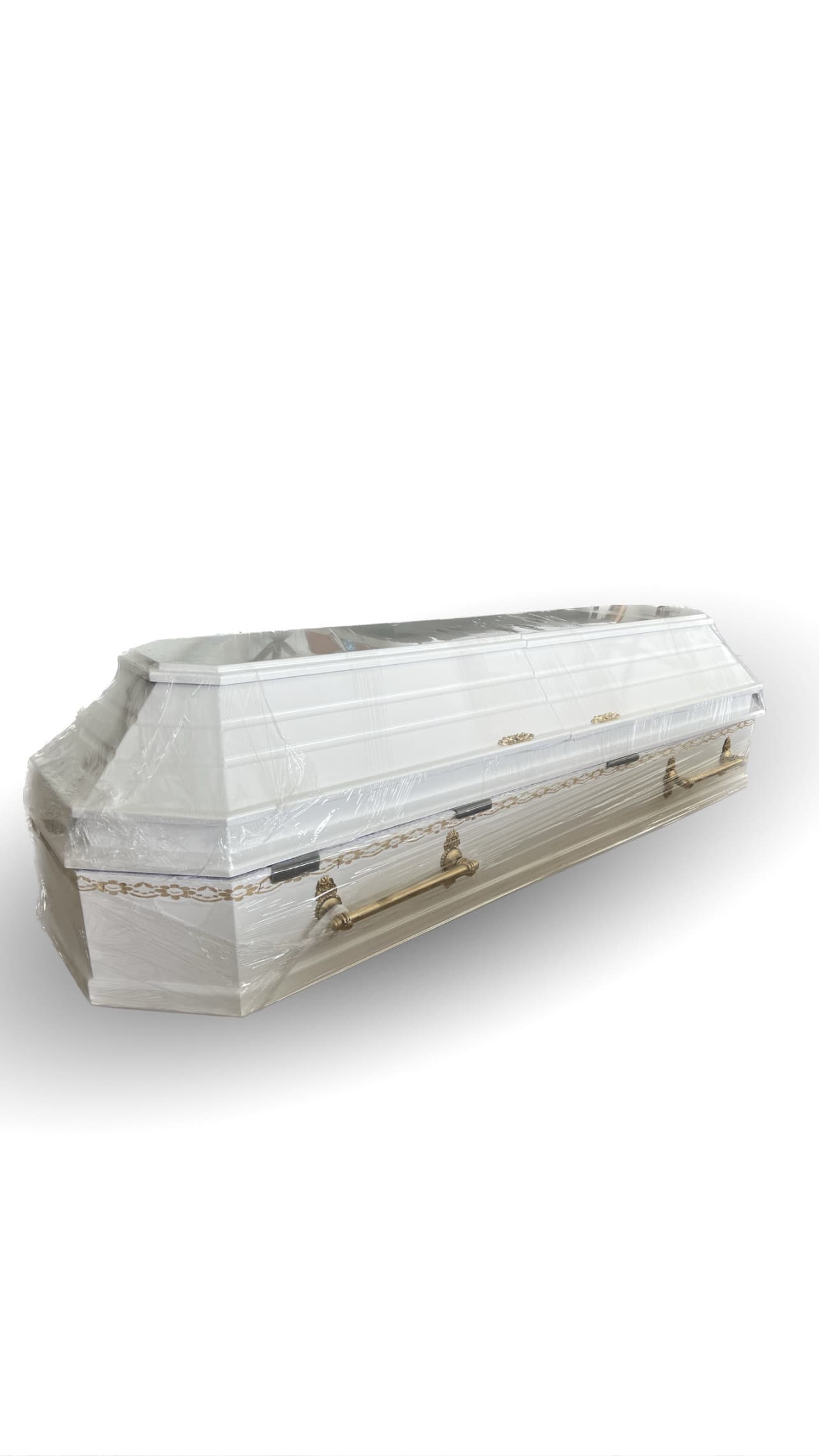 Lacquer Coffin with two-part cap 8 corners premium - #419