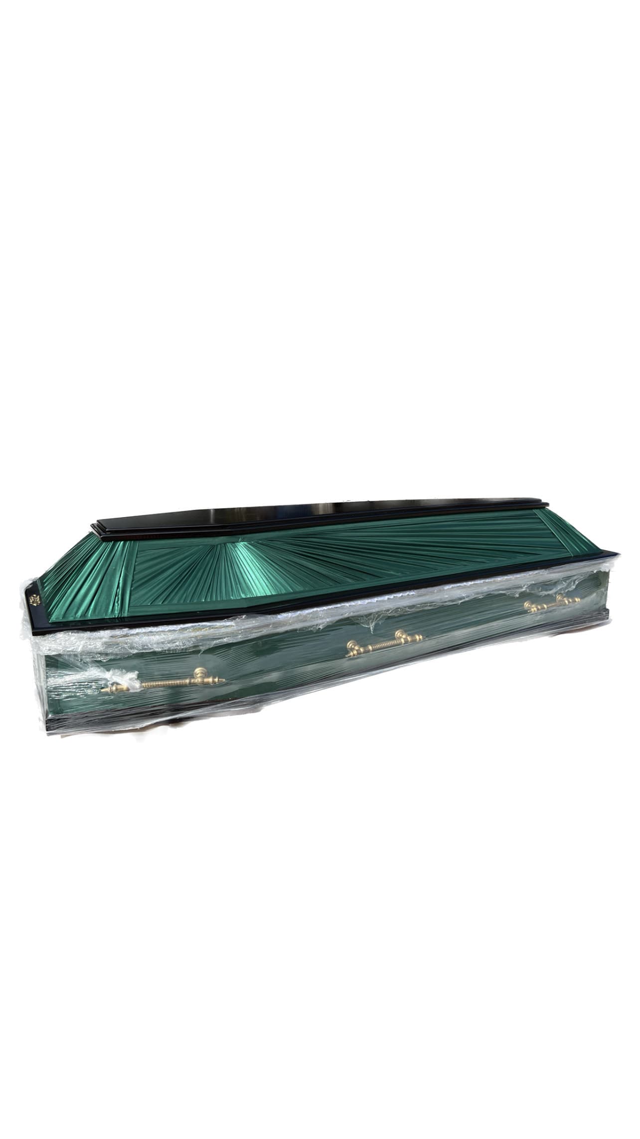 Lacquer Coffin with Sun 6 corners - #404