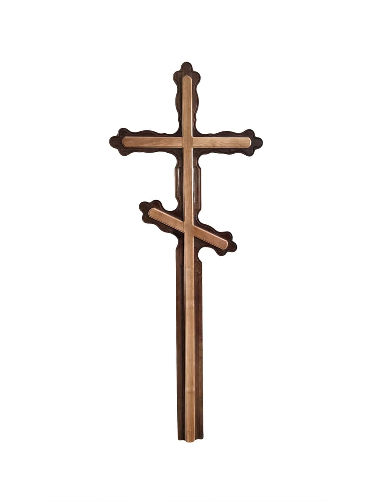 Cruce din lemn sculptată - #314