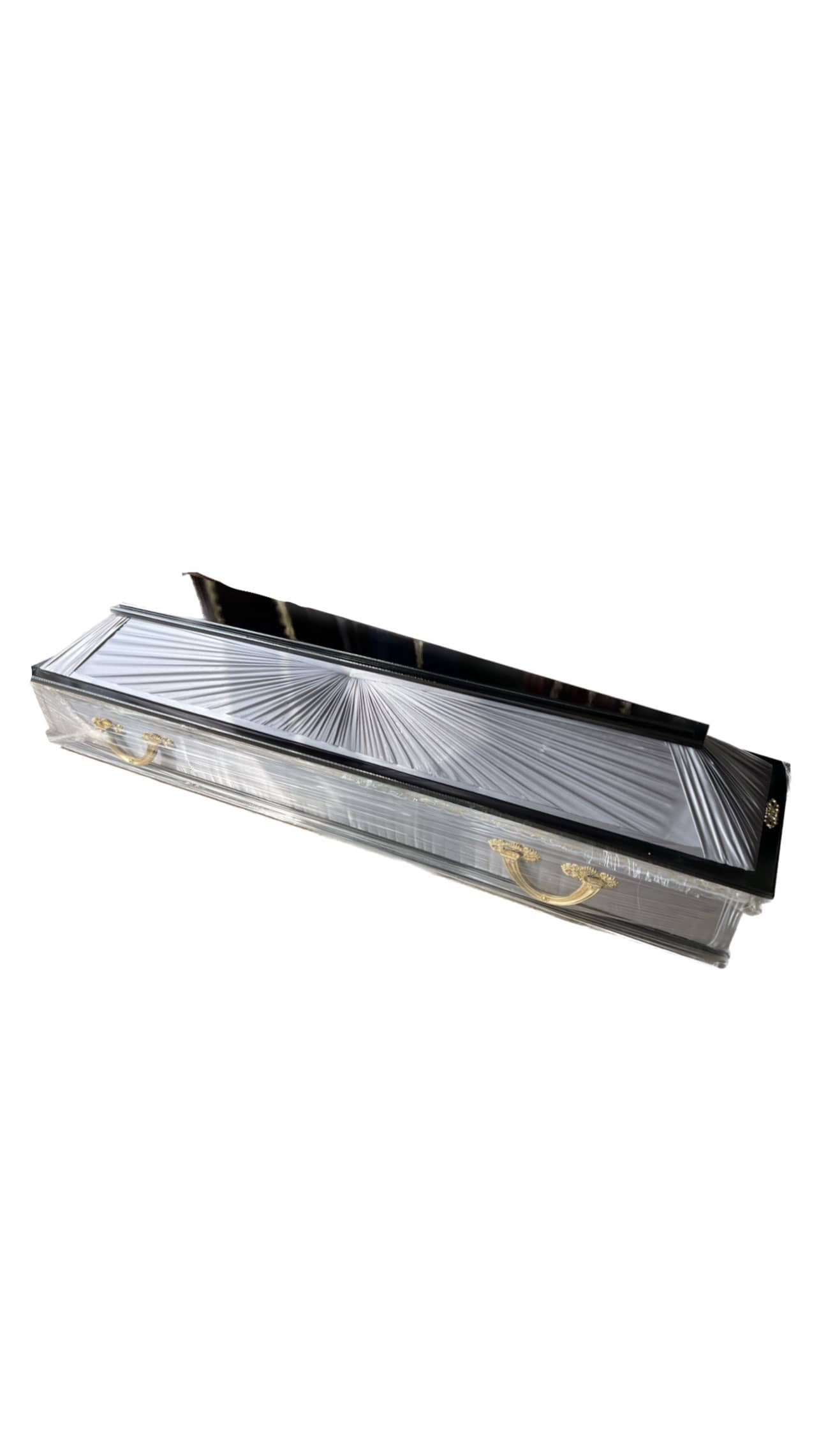 Lacquer Coffin with Sun 4 corners - #401