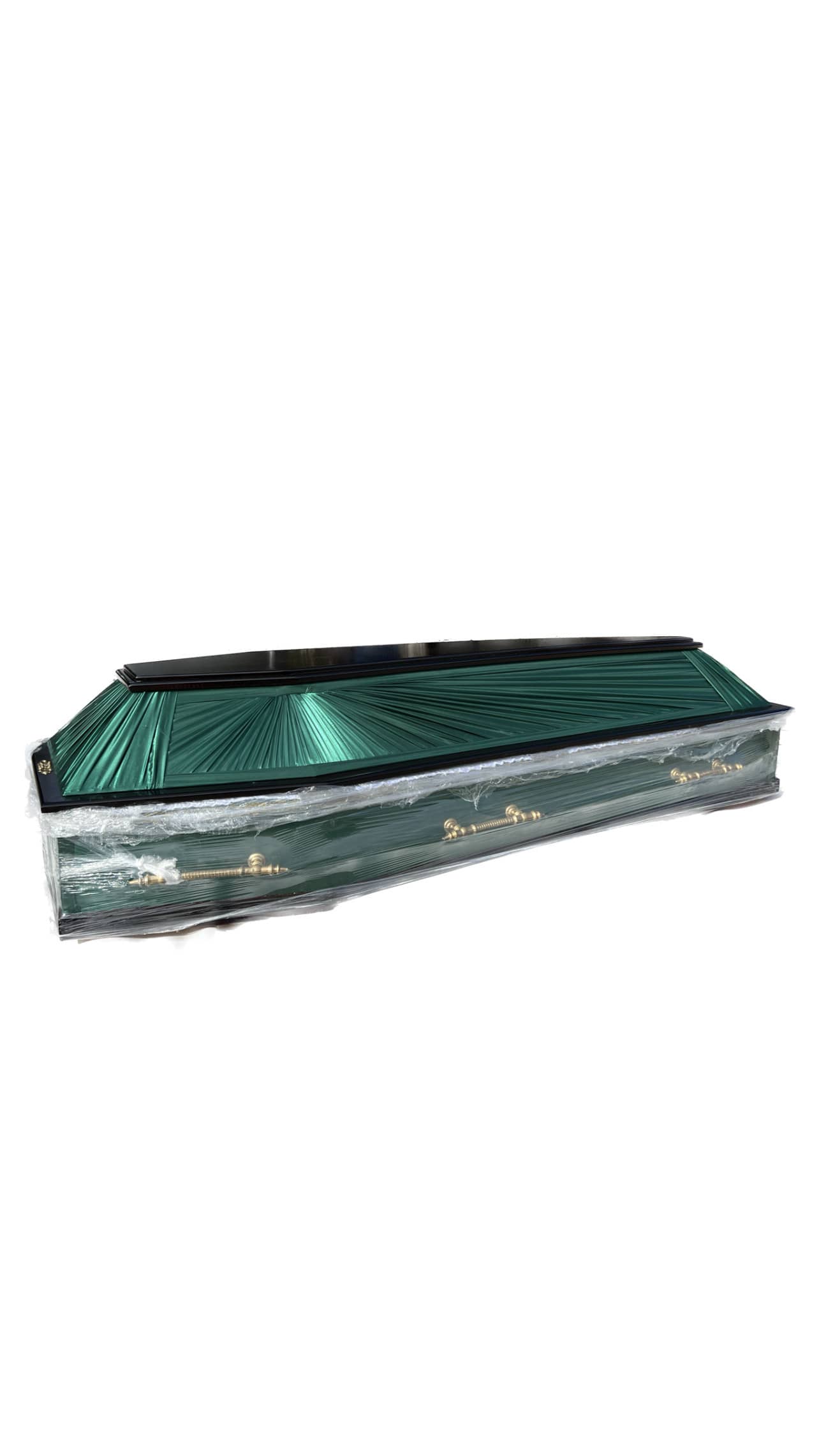 Lacquer Coffin with Sun 6 corners - #404